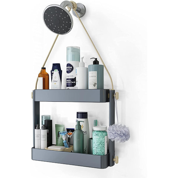 Rebrilliant Hanging Shower CaddyOver Shower Head Bathroom Storage